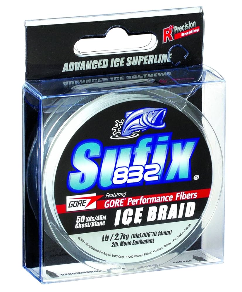 Sufix 832 高度スーパーラインブレイドフィッシングライン(550m) Amazon.com : Sufix 832® Advanced Superline® Braid - 6lb - Hi